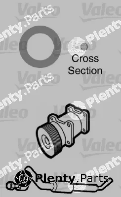 Valeo 509749 — Gasket, coolant pipe