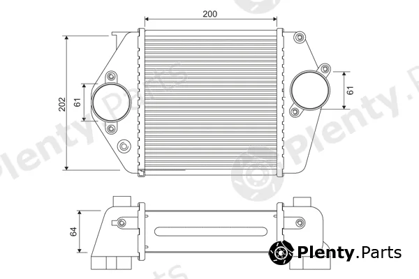 Valeo 818380 — Charge Air Cooler