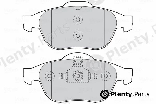 Valeo 301566 — Brake Pad Set, disc brake FIRST
