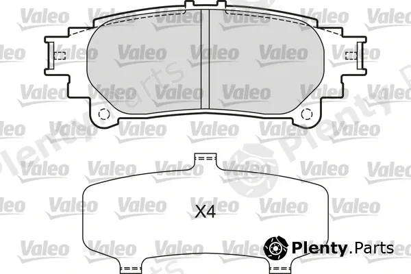 Valeo 601658 — Brake Pad Set, disc brake