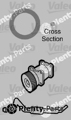 Valeo 509757 — Gasket, coolant pipe