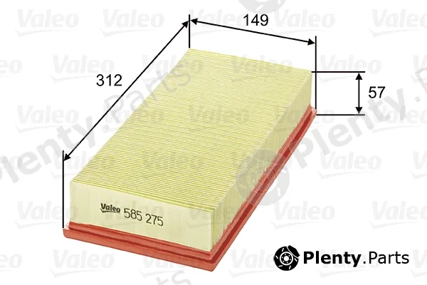Valeo 585275 — Air Filter
