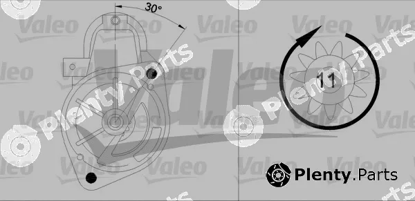 Valeo 455554 — Starter VALEO RE-GEN REMANUFACTURED
