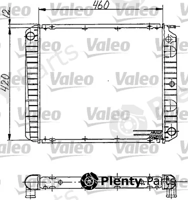 Valeo 810968 — Radiator, engine cooling
