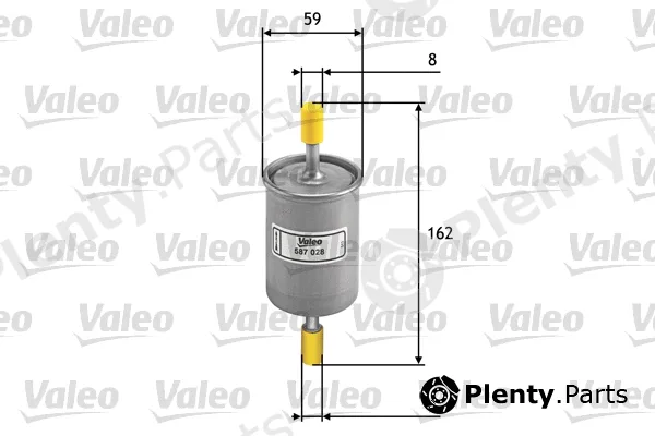 Valeo 587028 — Fuel Filter