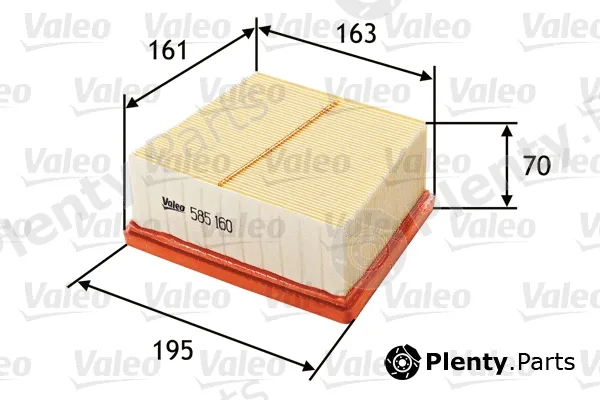 Valeo 585160 — Air Filter