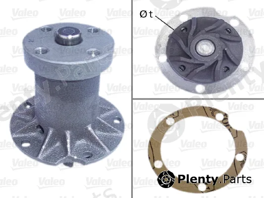 Valeo 506100 — Water Pump, engine cooling