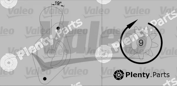 Valeo 455586 — Starter VALEO RE-GEN REMANUFACTURED