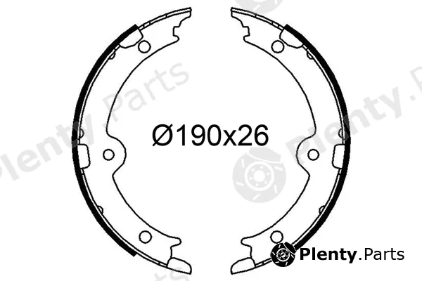 Valeo 564275 — Brake Shoe Set