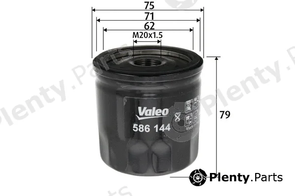 Valeo 586144 — Oil Filter