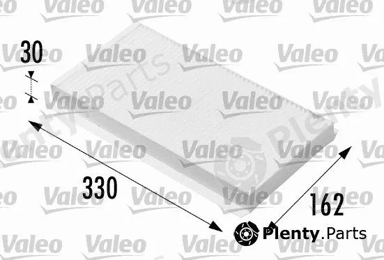 Valeo 698711 — Filter, cabin air VALEO ESSENTIAL