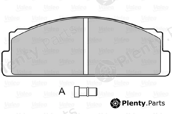 Valeo 598090 — Brake Pad Set, disc brake