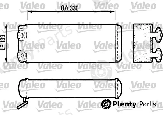 Valeo 883403 — Heat Exchanger, interior heating
