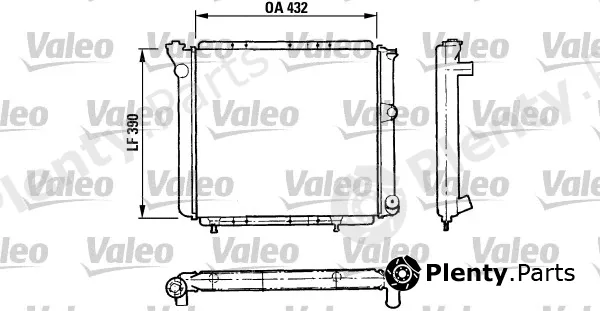 Valeo 730013 — Radiator, engine cooling