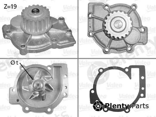 Valeo 506325 — Water Pump, engine cooling