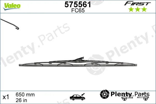 Valeo 575561 — Wiper Blade FIRST