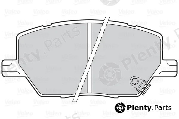Valeo 302201 — Brake Pad Set, disc brake FIRST