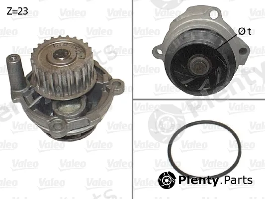 Valeo 506583 — Water Pump, engine cooling