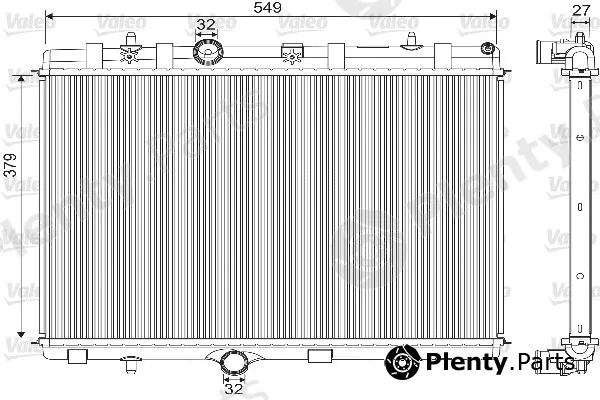 Valeo 733101 — Radiator, engine cooling