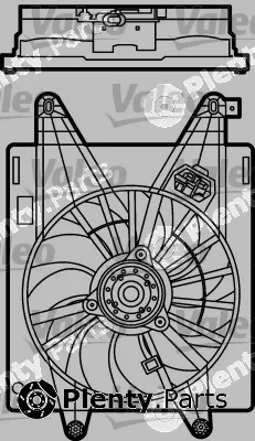 Valeo 698485 — Fan, engine cooling