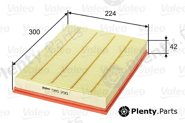 Valeo 585290 — Air Filter