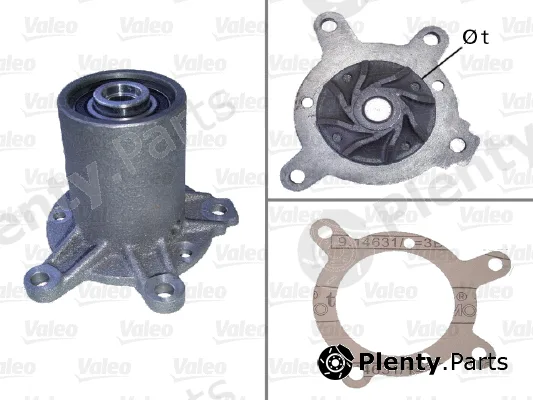 Valeo 506343 — Water Pump, engine cooling