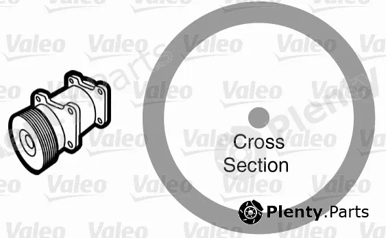 Valeo 509176 — Gasket, coolant pipe
