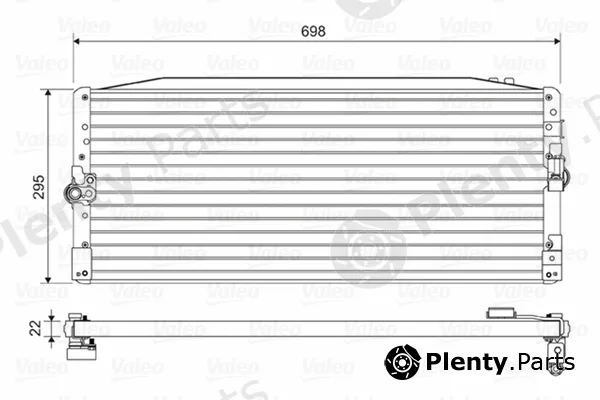 Valeo 814473 — Condenser, air conditioning