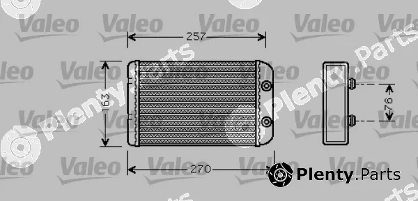 Valeo 812329 — Heat Exchanger, interior heating