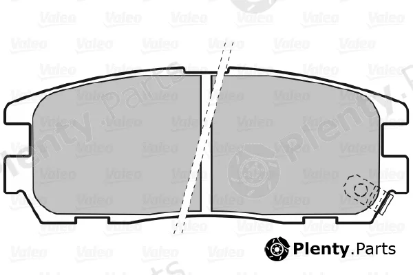 Valeo 598507 — Brake Pad Set, disc brake