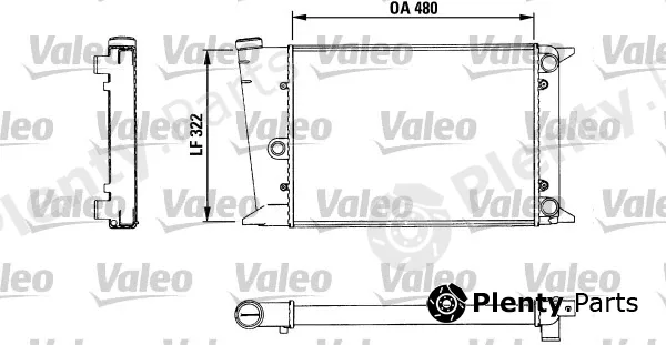 Valeo 883435 — Radiator, engine cooling