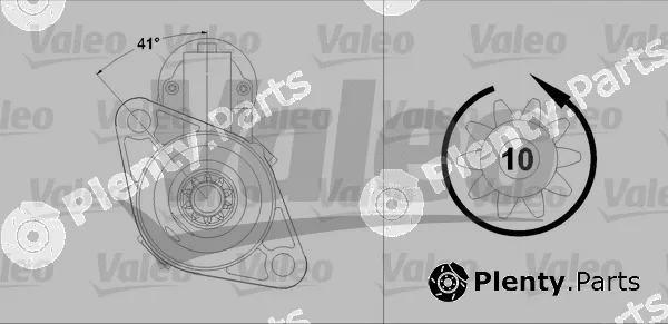 Valeo 458215 — Starter VALEO RE-GEN REMANUFACTURED
