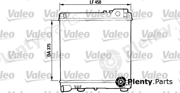 Valeo 819369 — Radiator, engine cooling