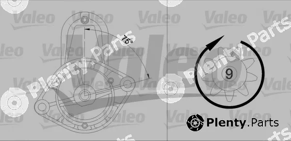 Valeo 436053 — Starter VALEO RE-GEN REMANUFACTURED