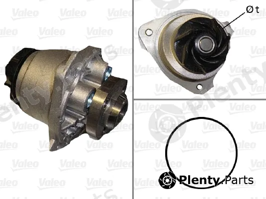 Valeo 506587 — Water Pump, engine cooling