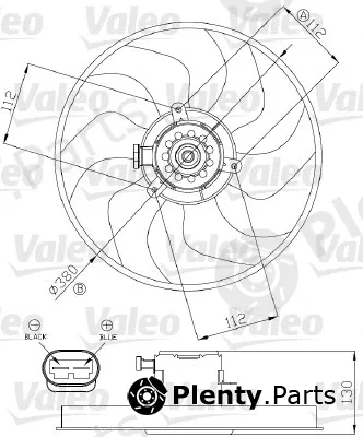 Valeo 696288 — Fan, engine cooling
