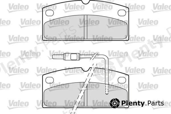 Valeo 601665 — Brake Pad Set, disc brake