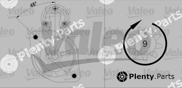 Valeo 455881 — Starter VALEO RE-GEN REMANUFACTURED