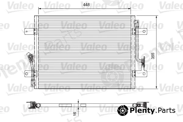 Valeo 818065 — Condenser, air conditioning