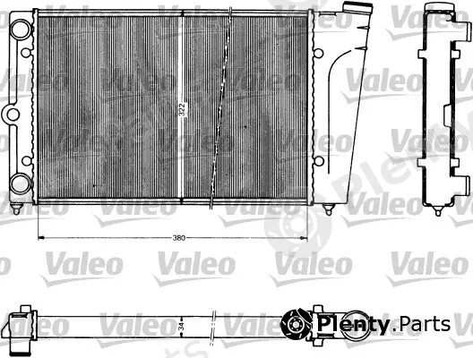 Valeo 883755 — Radiator, engine cooling