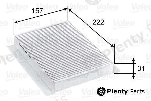 Valeo 715809 — Filter, cabin air VALEO ESSENTIAL