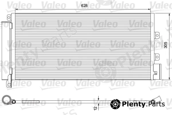 Valeo 814385 — Condenser, air conditioning