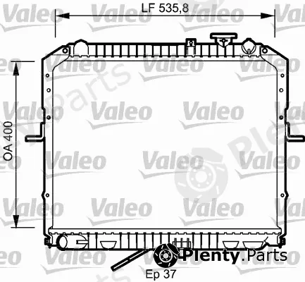 Valeo 734990 — Radiator, engine cooling