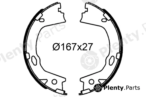 Valeo 564315 — Brake Shoe Set