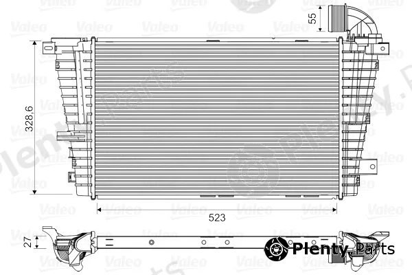 Valeo 818614 — Charge Air Cooler
