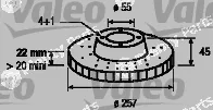 Valeo 186451 — Brake Disc