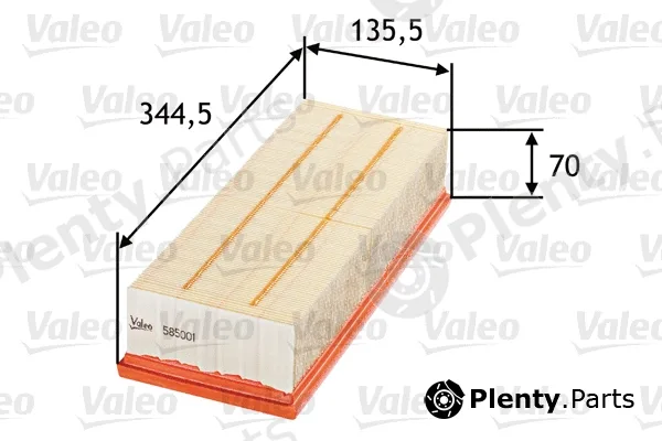 Valeo 585001 — Air Filter