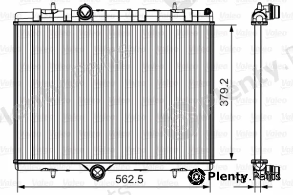 Valeo 701507 — Radiator, engine cooling
