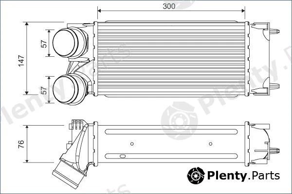 Valeo 822925 — Charge Air Cooler
