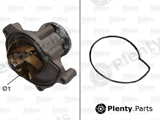 Valeo 506593 — Water Pump, engine cooling